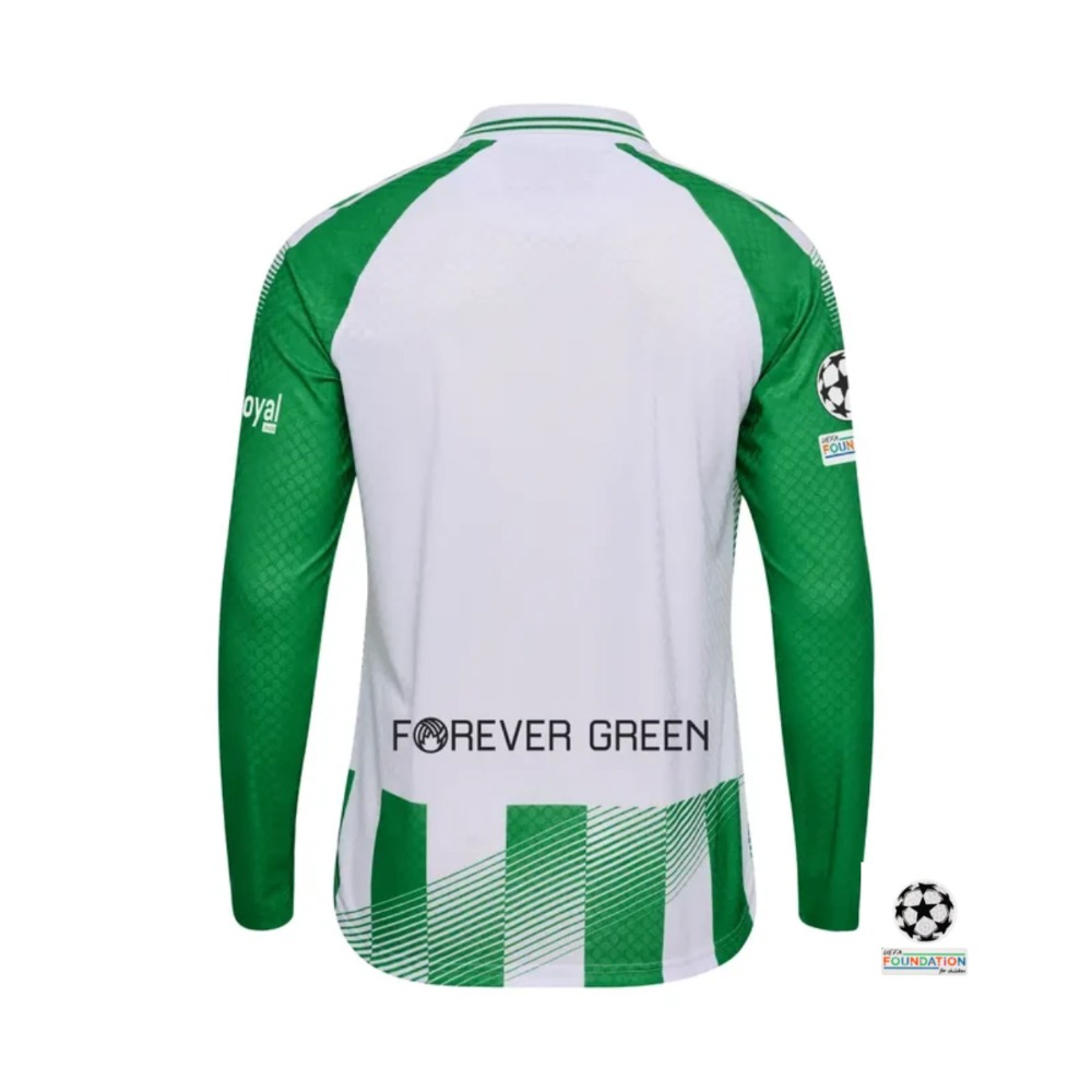 Camiseta Betis Manga Larga 26/27 2 Camiseta de manga larga del Real Betis Balompié para la temporada 26/27. Primera equipación oficial para adulto.
