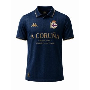Camiseta edición especial del Deportivo de La Coruña para la temporada 2026-2027. Vista frontal de la equipación para adulto.