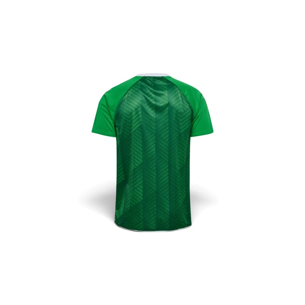 Camiseta Prepartido Real Betis 26/27 3 Camiseta prepartido Real Betis 26/27. Equipación de entrenamiento oficial para adulto del Real Betis Balompié temporada 2026/27.