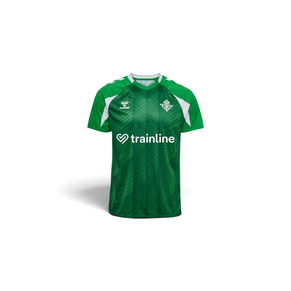 Camiseta Prepartido Real Betis 26/27 1 Camiseta prepartido Real Betis 26/27. Equipación de entrenamiento oficial para adulto del Real Betis Balompié temporada 2026/27.