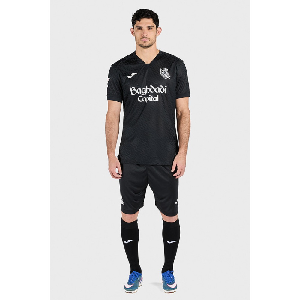 Camiseta Real Sociedad Visitante 26/27 3 Camiseta de la segunda equipación de la Real Sociedad para la temporada 2026-2027. Uniforme oficial de visitante para adulto.