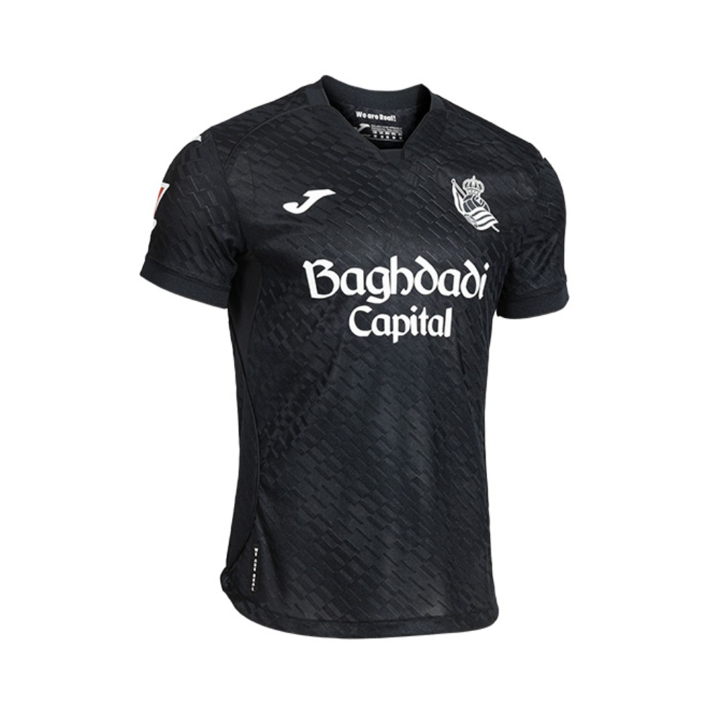 Camiseta Real Sociedad Visitante 26/27 1 Camiseta de la segunda equipación de la Real Sociedad para la temporada 2026-2027. Uniforme oficial de visitante para adulto.