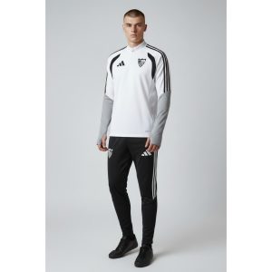 Camiseta de entrenamiento del Sevilla FC de manga larga para adulto, temporada 26/27, en color blanco. Equipación de training.