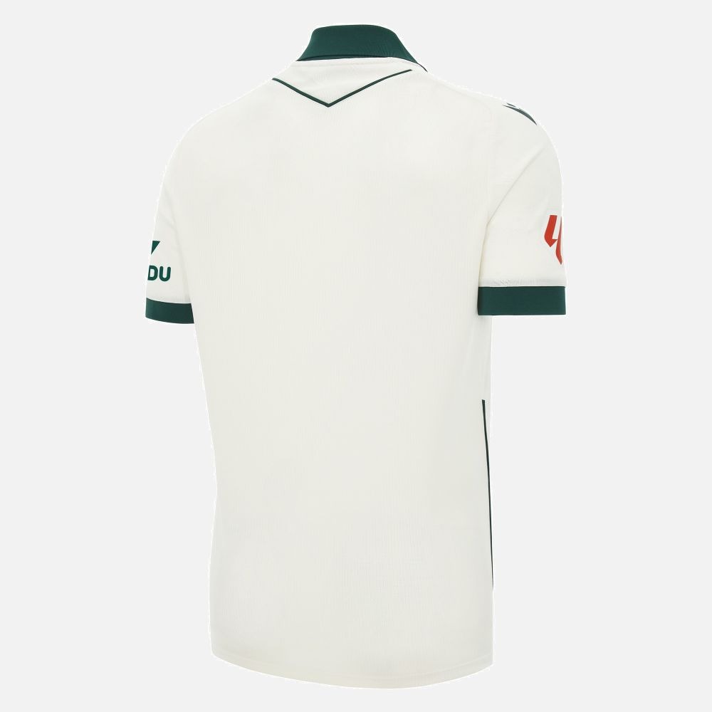 Camiseta UD Almeria Visitante 2026/27 2 Camiseta de fútbol UD Almería, segunda equipación de la temporada 2026/27 para adulto. Vista frontal del uniforme de visitante.