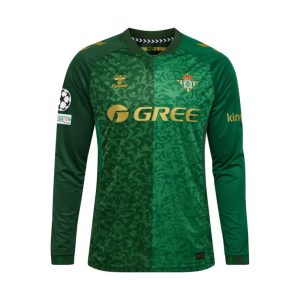 Camiseta de manga larga de la segunda equipación del Real Betis Balompié para la temporada 26/27, versión adulto.