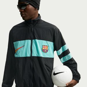 Camisetas del Barcelona 2026-2027 18 Chaqueta de fútbol del FC Barcelona para adulto. Tercera equipación alternativa para la temporada 2026/2027. Producto oficial.