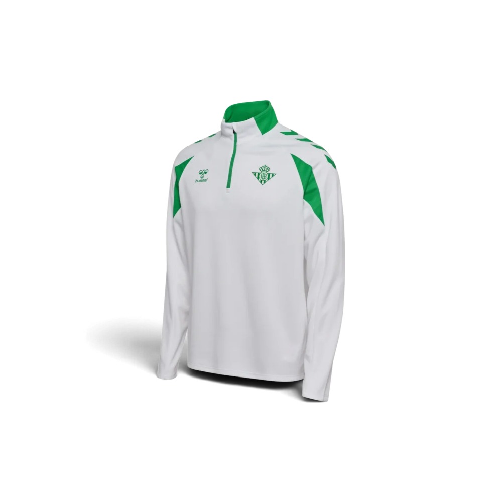 Sudadera Entrenamiento Betis 26/27 3 Sudadera de entrenamiento del Real Betis Balompié para la temporada 2026-2027. Ropa oficial del Betis para adulto.