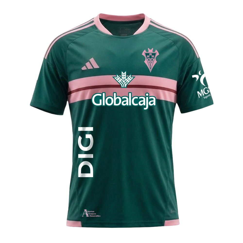 Camiseta Albacete Visitante 26/27 1 Camiseta de la segunda equipación del Albacete Balompié para la temporada 2026-2027, modelo de adulto.